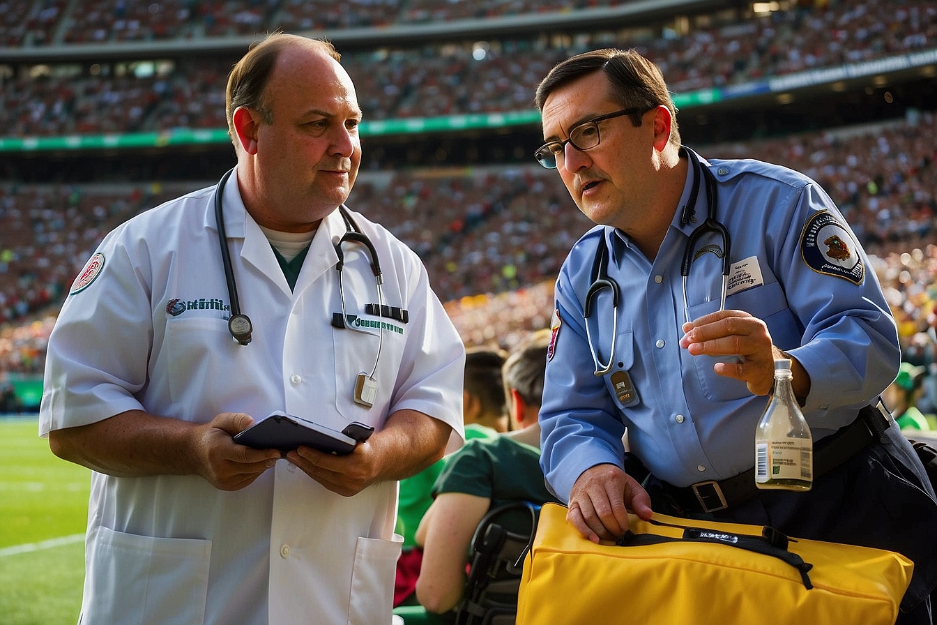 The Vital Role of Medics at Sporting Events: Ensuring Safety and Rapid Response
